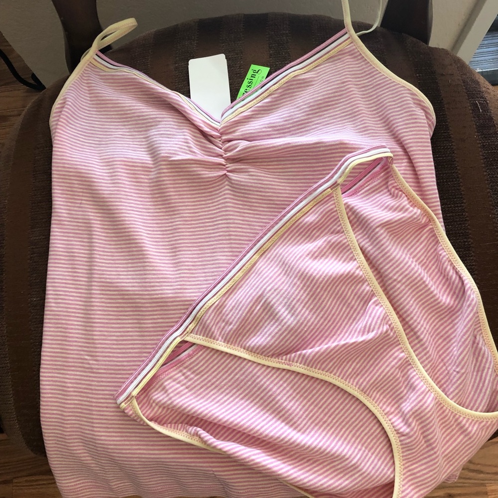 FRENCH DRESSING CAMISOLE AND PANTY SET.